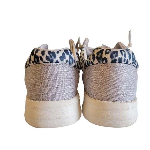 STQ Leopard Print Accent Casual‎ Comfort Shoes - Picture 1 of 6
